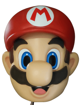 ffabricacion de botargas personalizadas de Mario bros
