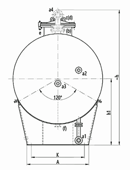 glass lined chemical reactor / vessel / storage tanks