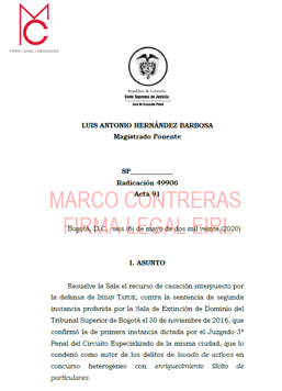 RADICACION 49906/MARCO CONTRERAS FL