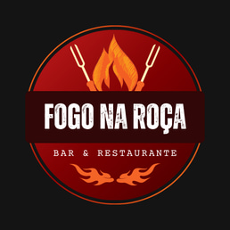 Bar e Restaurante Fogo na Roça logo