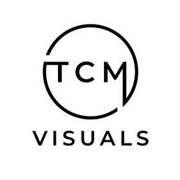 TCM Visuals logo