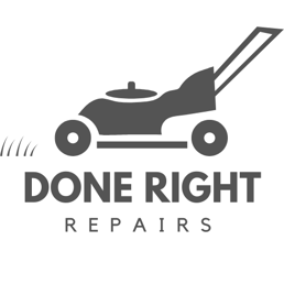 Done Right-Lawn Mower Service logo