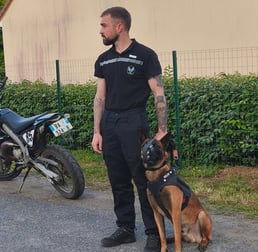 agent sécurité cynophile châtellerault poitiers descartes