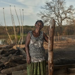 Dona Mercedes. District of Ribanceira; São Romão/MG, Brazil - 2015.