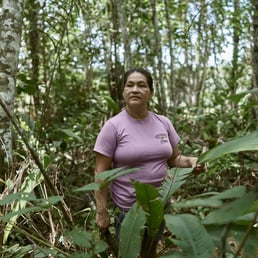 Diamantina, member of Sumimi Restaurant. Três Unidos Village; Manaus/AM, Brazil - 2016.