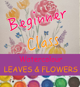 watercolour flower bouquet