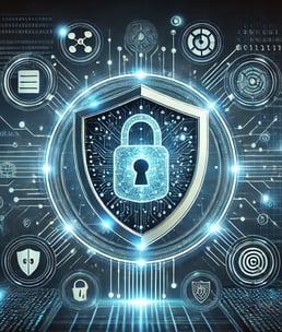 image avec un cadenas au centre