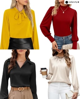 SATIN BLOUSES