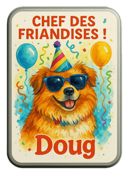 Doug boite personnalisée