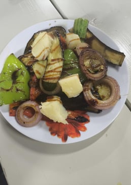 Grilled Vegetables , Sunset Drift Tavern , Ksamil Albania