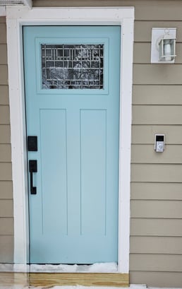 Entry Doors Replaced in Bingham Township