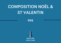 Tarif composition décès noël saint valentin