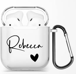 Étui personnalisé pour AirPods cadeau parfait homme femme couple