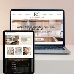 msmdigital carpenter website design wordpress chapel hill durham raleigh digital marketing
