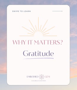 cover of why it matters ? document on Gratitude