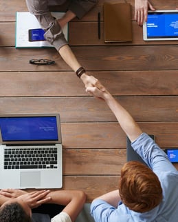 Handshake-Team-Work