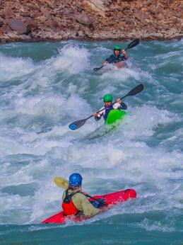 Kayaking in Rishikesh 