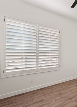 white shutter