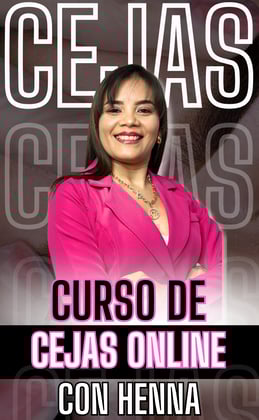 Curso Online  de Cejas con Henna y Conviértete en Tu Propia Jefa