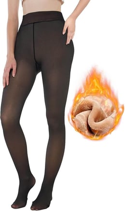 Exquislife Fleece Lined Tights