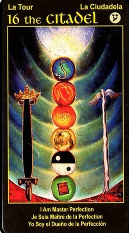 16 CITADEL Tarot Card I Am One Tarot Deck