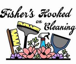 Fishers Hooked On Cleaning logo