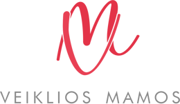 Veiklios mamos logo