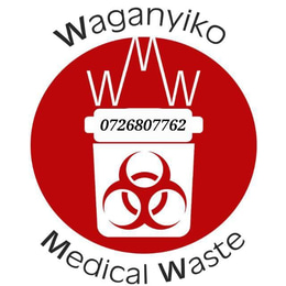 WAGANYIKO MEDICAL WASTE logo