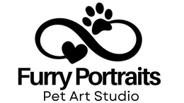 Furry portraits logo