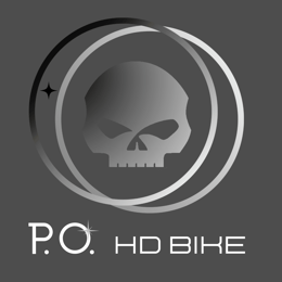 PO HD Bike - Aluguel de Harley para curso logo