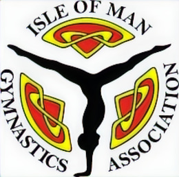 Isle of Man Gymnastics Association logo