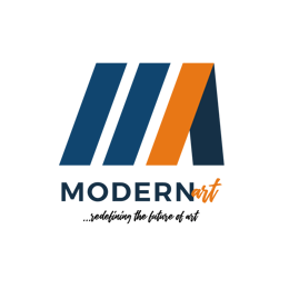 modern art logo