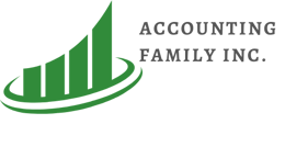 a green and black logo for a business