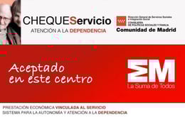 Ley de dependencia con el cheque de servicios Comunidad de Madrid