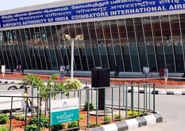 a building with a sign that says india