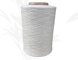 white recycled yarn