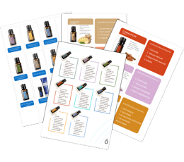 cards doterra para consultoras de óleos essenciais