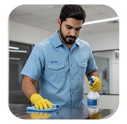 symphony maintenance and property management pest control and cleaning staff