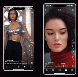 "Realistic AI-generated face emerging through video, with smooth transitions"