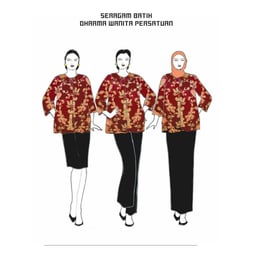 Seragam Batik Dharma Wanita | Konveksi Seragam Malang