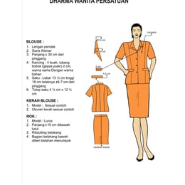 Seragam Kerja Dharma Wanita | Konveksi Seragam Malang