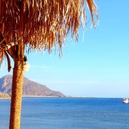 Sea view to Mahash from Bedouin star Ras shitan