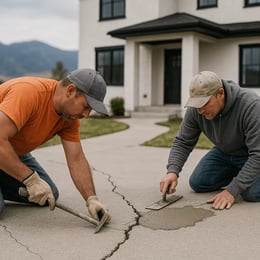 crack concrete repair