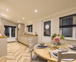 Willerby New Forest Park Home Interior Kitchen Diner
