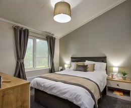 Willerby New Forest Park Home Interior Bedroom