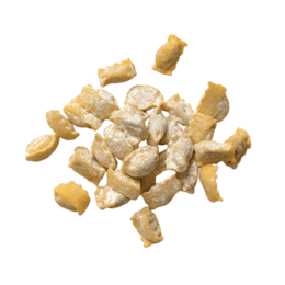 a pile of food that is sitting on a table