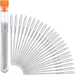 Big-eyed sewing needles