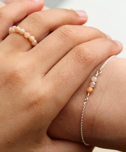 kinderen armband zilver