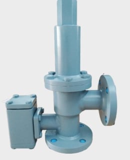 By retaining toxic vapours and avoiding atmospheric contamination