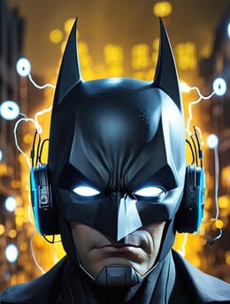 Batman character showcases beatbox skills in Bat Box | Bat Box